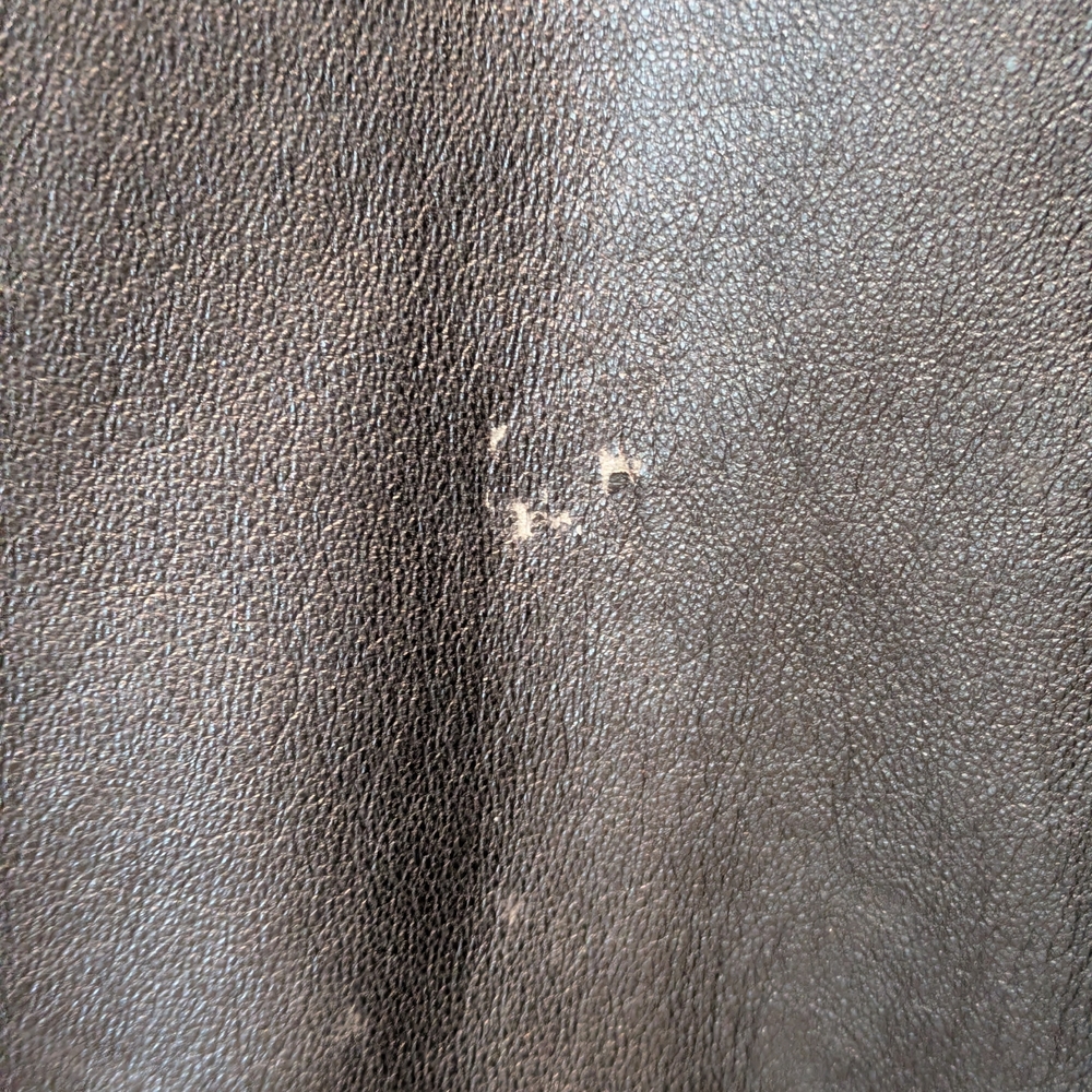 Wilsons Leather Pelle Studio Black Genuine Leather Jacket Button Front XL - Picture 11 of 11